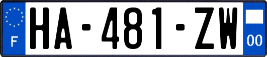 HA-481-ZW