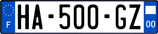 HA-500-GZ