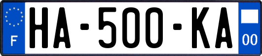 HA-500-KA