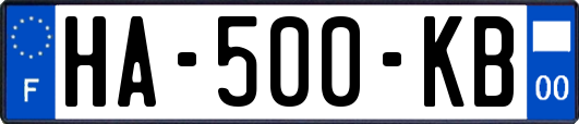 HA-500-KB