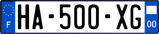 HA-500-XG