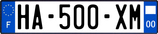 HA-500-XM
