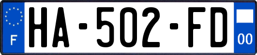 HA-502-FD