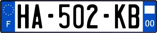 HA-502-KB
