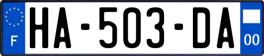 HA-503-DA
