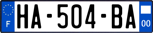 HA-504-BA