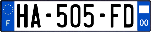 HA-505-FD