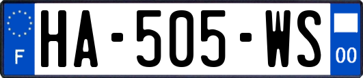 HA-505-WS