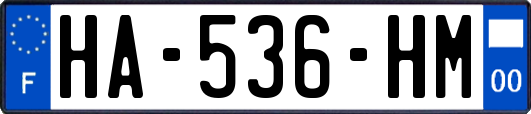 HA-536-HM