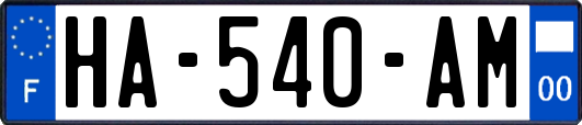 HA-540-AM