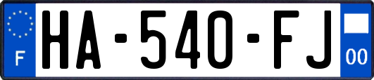 HA-540-FJ