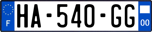 HA-540-GG
