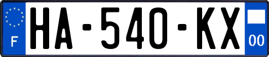 HA-540-KX