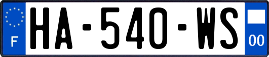 HA-540-WS