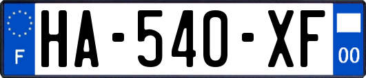 HA-540-XF