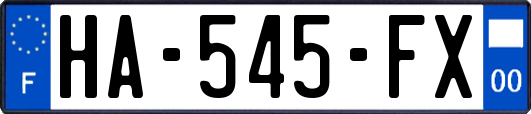 HA-545-FX