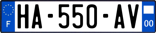 HA-550-AV