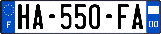 HA-550-FA