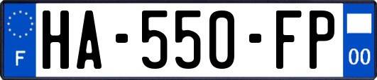 HA-550-FP