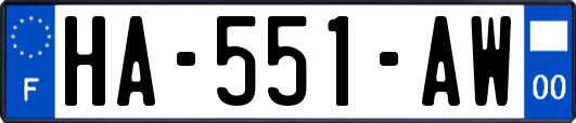 HA-551-AW