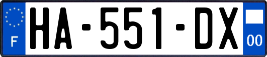 HA-551-DX