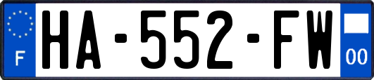 HA-552-FW