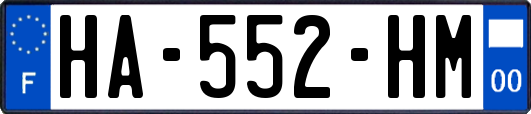 HA-552-HM