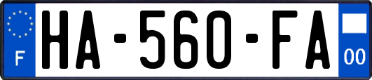 HA-560-FA