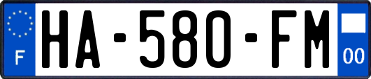 HA-580-FM