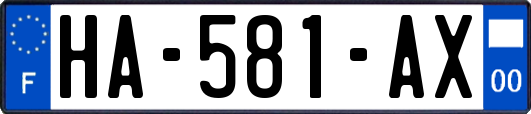 HA-581-AX