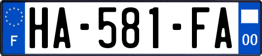 HA-581-FA