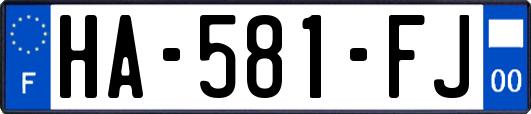 HA-581-FJ