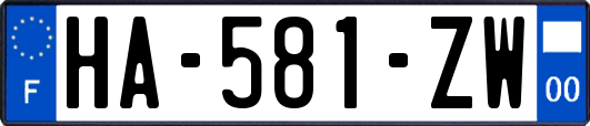 HA-581-ZW