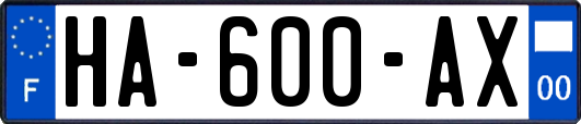 HA-600-AX