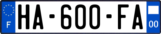 HA-600-FA