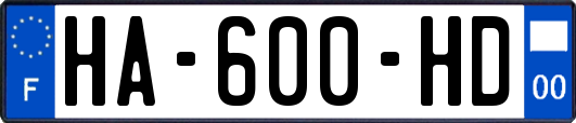 HA-600-HD
