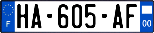 HA-605-AF