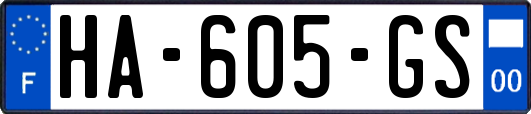 HA-605-GS
