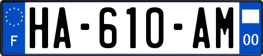 HA-610-AM