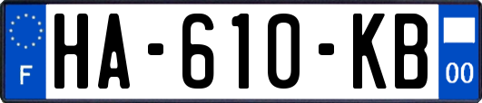 HA-610-KB