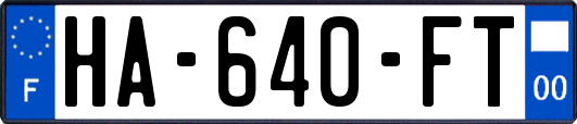 HA-640-FT