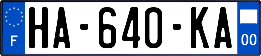 HA-640-KA
