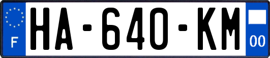 HA-640-KM