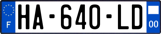 HA-640-LD