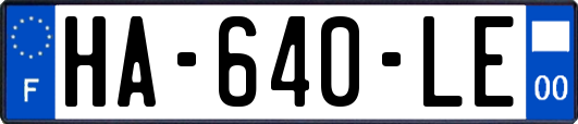 HA-640-LE