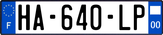 HA-640-LP