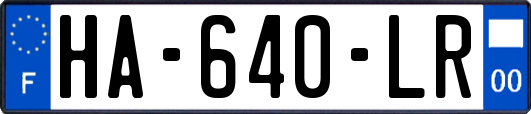 HA-640-LR