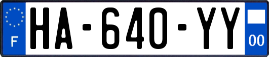 HA-640-YY