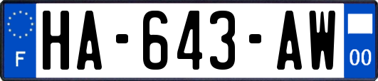 HA-643-AW