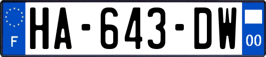 HA-643-DW
